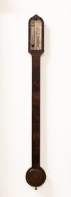 Victorian Mahogany Barometer, McGregor, Greenock