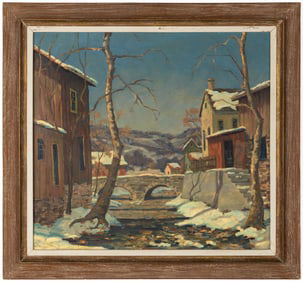 Vernon Wood (American, 1923-1995) Bucks County, Pennsylvania