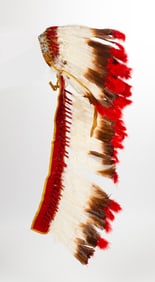 Native American Plains Headdress & Tunic
