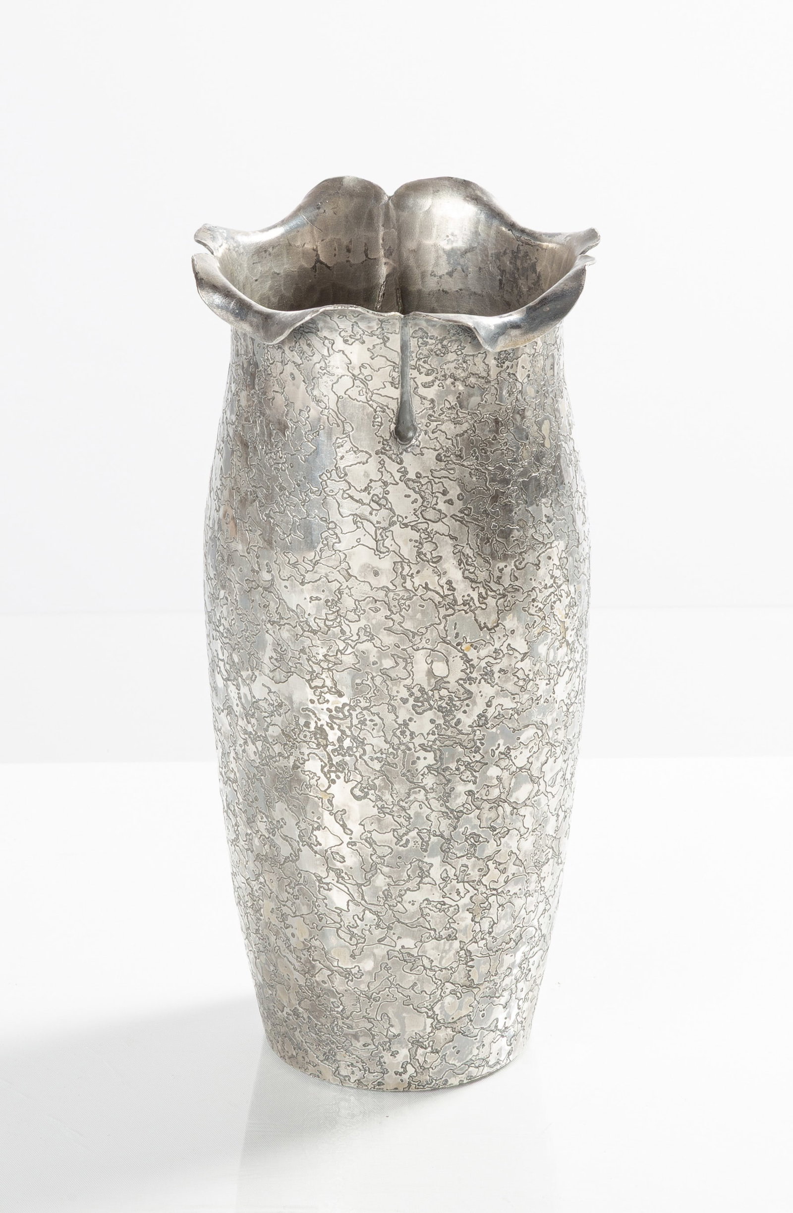 Roycroft Ruffled Rim Vase (1 of 3)