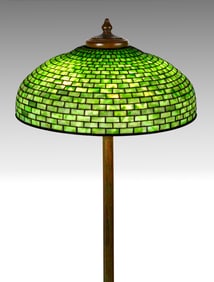 Tiffany Studios Geometric Dome Junior Floor Lamp