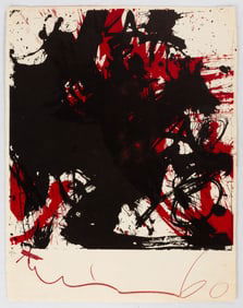 Walasse Ting (Chinese/American, 1929-2010) Untitled, Poster Before Printing