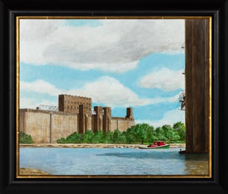 Walter R. Garver (American, 1927-2023) Quiet Day Among Giants, 2014