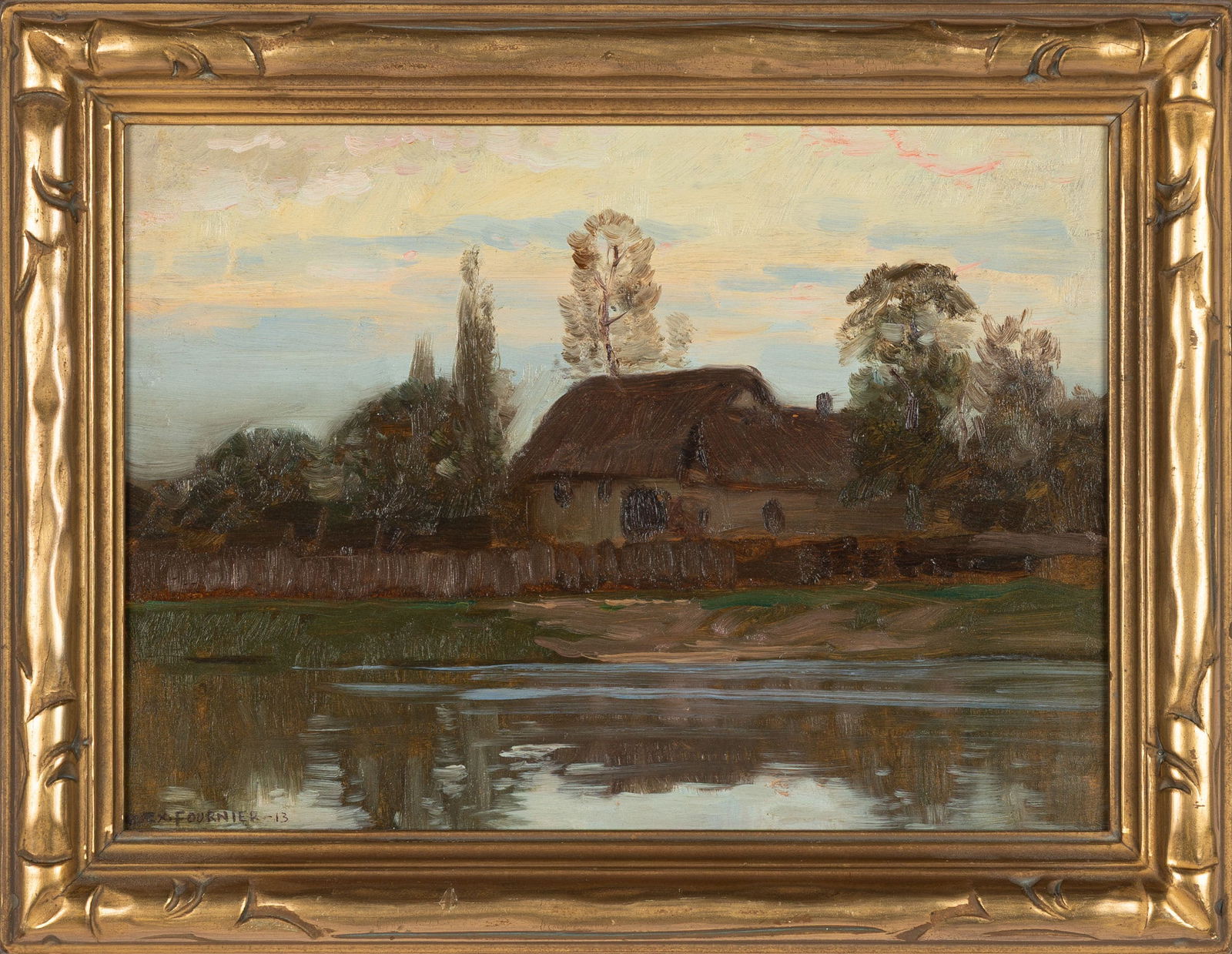 Alexis Jean Fournier (American, 1865-1948) Twilight Scene (1 of 4)