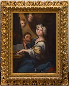 After Selbastiano Conca (Italian, 1680-1764) St. Cecilla