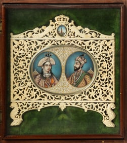 Indian Miniature Portrait of Mumtaz Mahal