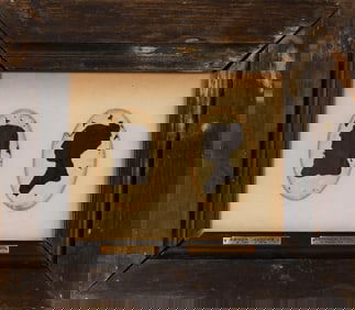 Early 19th Century Silhouettes of Prominent, Buffalo, New York Residents