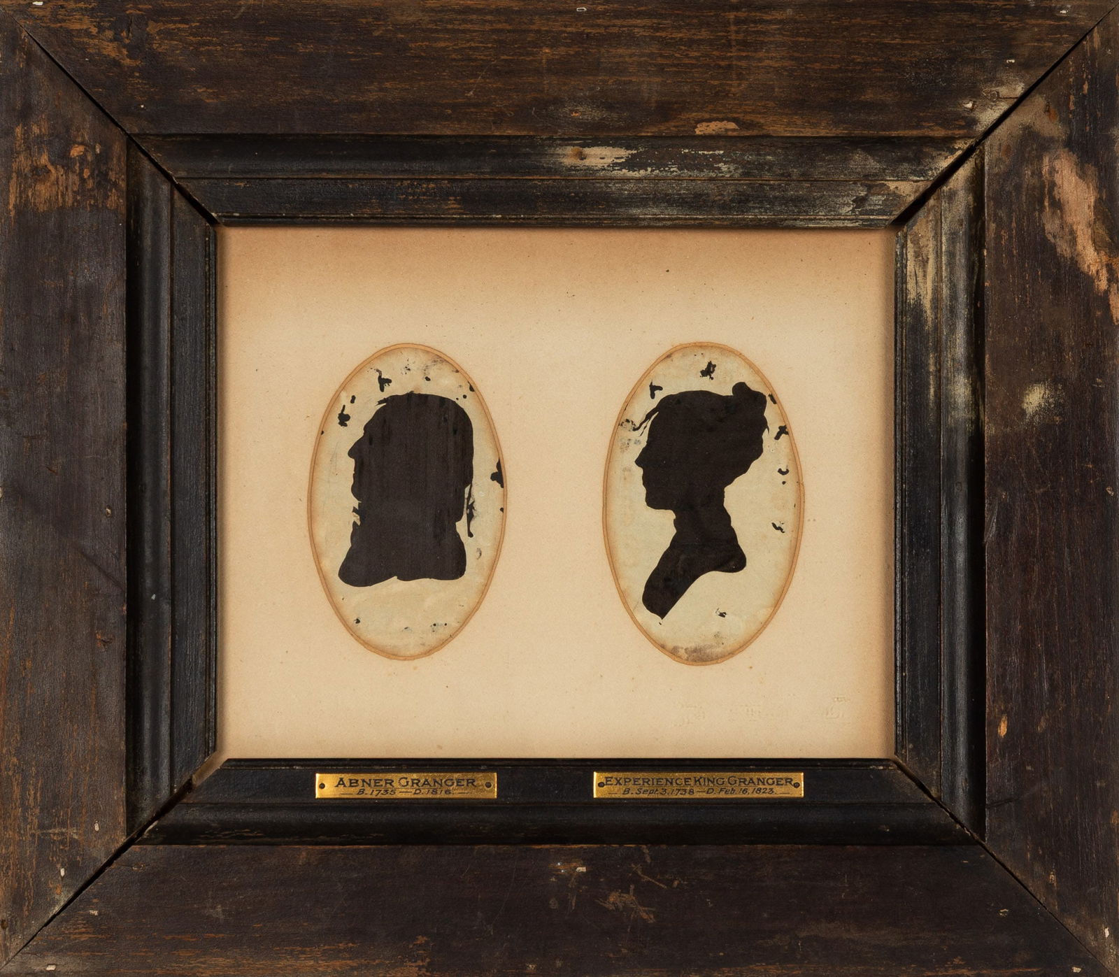 Early 19th Century Silhouettes of Prominent, Buffalo, New York Residents (1 of 4)