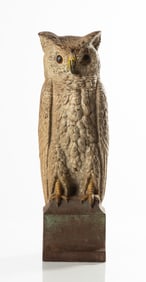 Rare Bradley & Hubbard Owl Doorstop