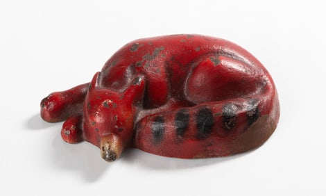 Wilton Red Fox Cast Iron Doorstop