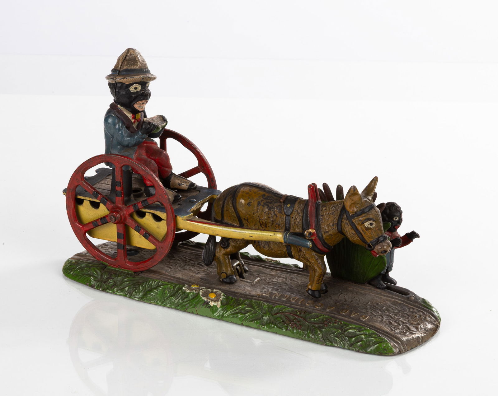 The "Bad Accident" Cast Iron Mechanical Bank (1 of 5)