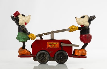Lionel Mickey & Minnie Hand Car, Model No. 1100