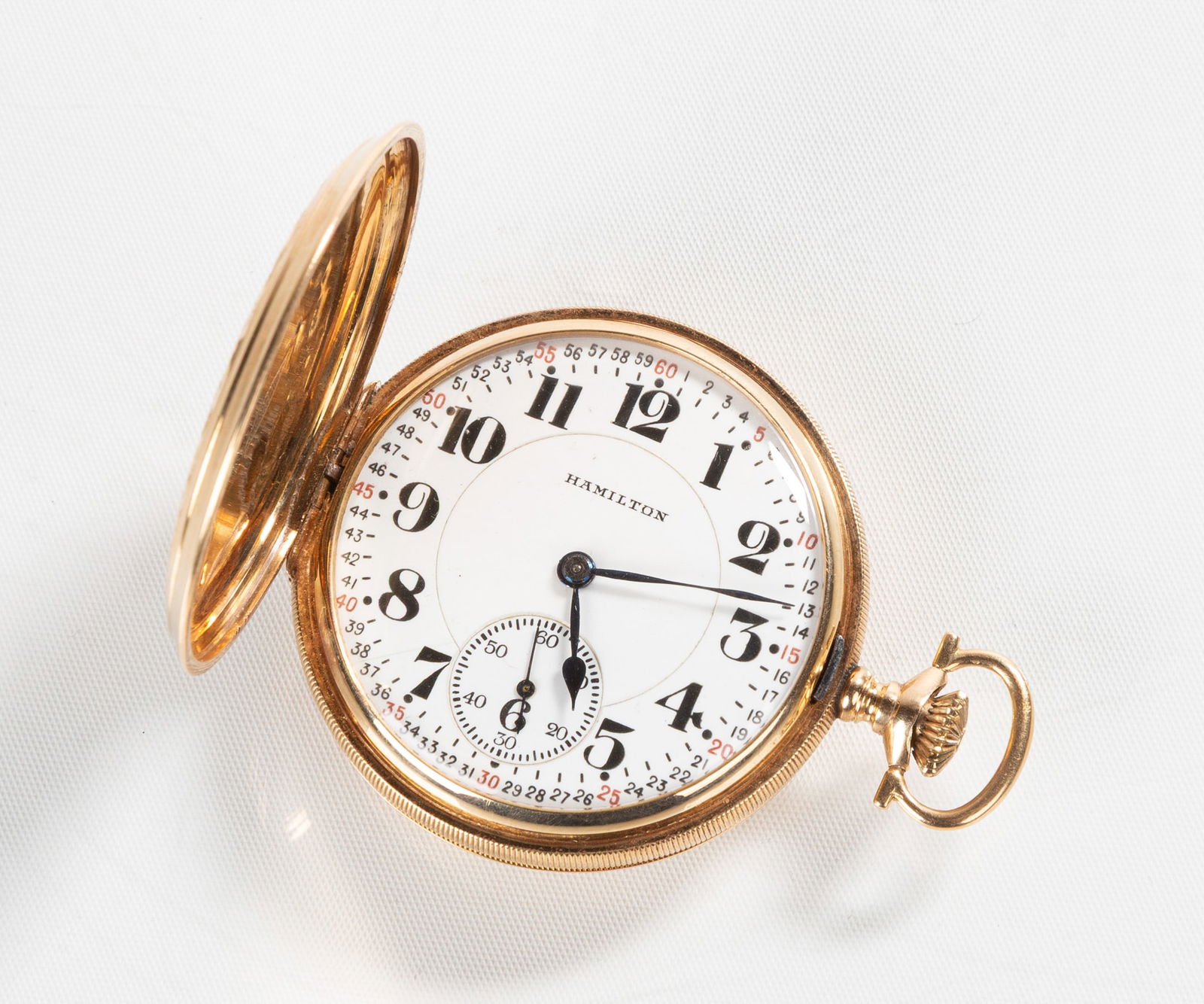Hamilton 14K Gold Pocket Watch (1 of 6)