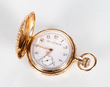 Elgin 14K Gold Pocket Watch