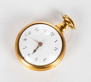N. Rice, Penryn 18K Gold Pocket Watch