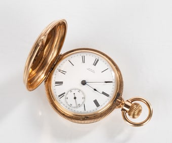 Waltham 14K Gold Pocket Watch
