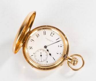 Lawson & Ward 18K Gold Pocket Watch