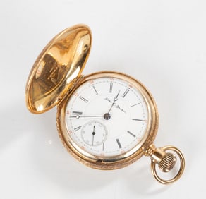 John C. Dueber 14K Gold Pocket Watch