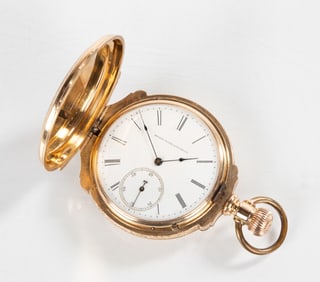 Elgin 10K Gold Pocket Watch