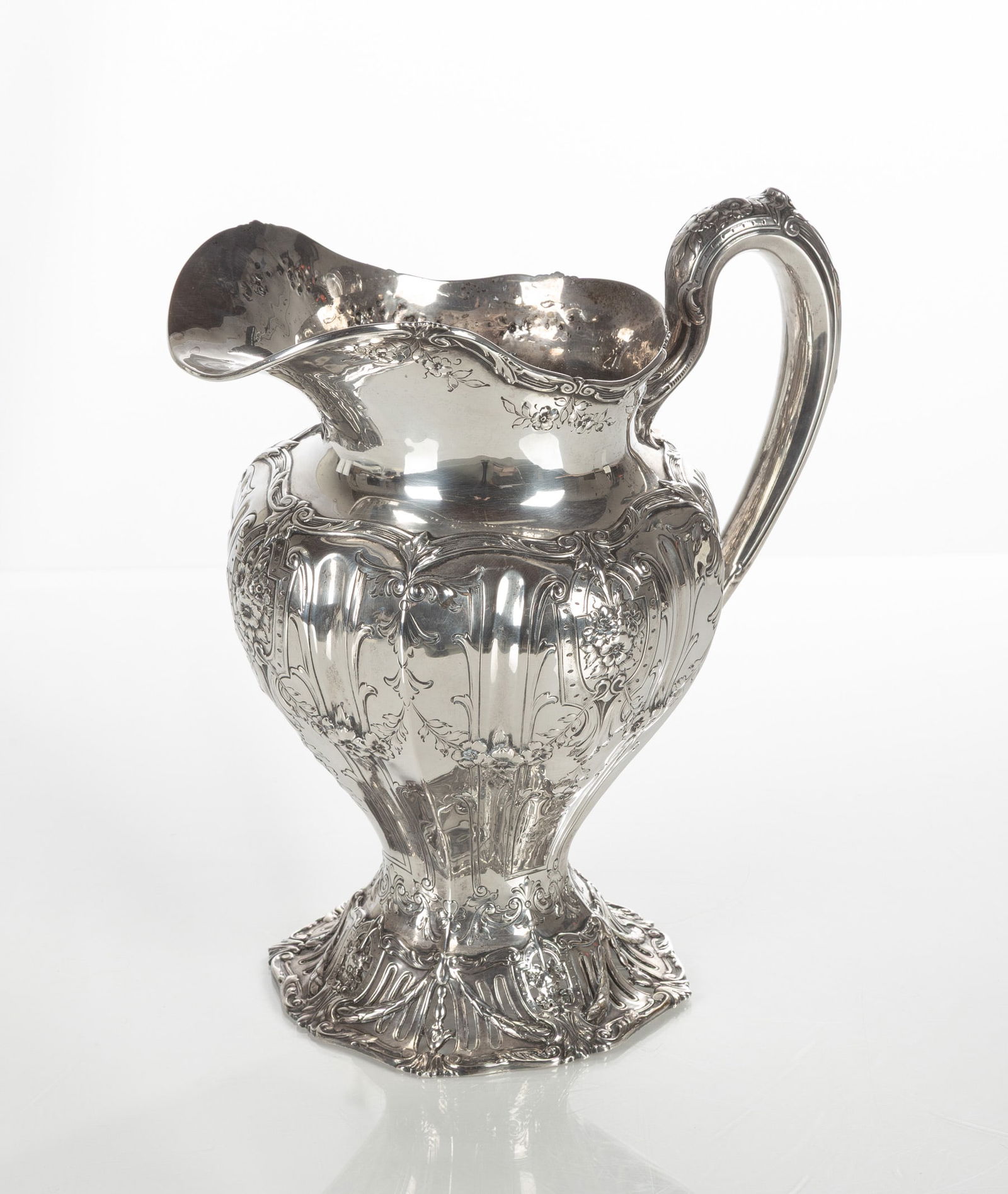 Dominick & Haff Sterling Silver Water Pitcher (1 of 7)