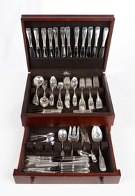 International Silver Co., "1810" Extensive Sterling Silver Flatware Service