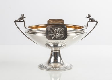 Gorham Sterling Silver Parcel Gilt Centerpiece