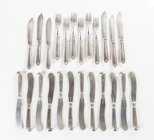 19th Century Silver Flatware