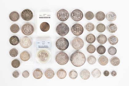 American & Continental Silver Coins
