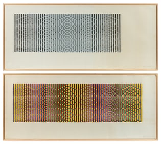 Two David Roth (American, b. 1942) Metamorphosis Works