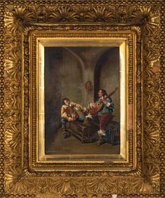 Willem Hendrick Eickelberg (Dutch, 1845-1920) Musicians
