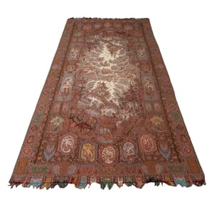 Indo-Perisan Fine Silk Embroidery