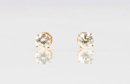 Diamond Stud Earrings