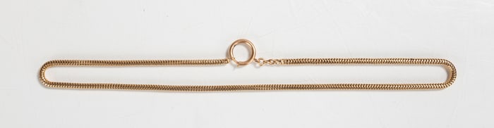 14K Gold Watch Chain