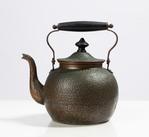 Joseph Heinrichs Hammered Copper Tea Kettle