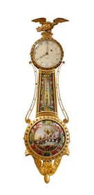 Fine & Rare Walter H. Durfee Girandole Clock