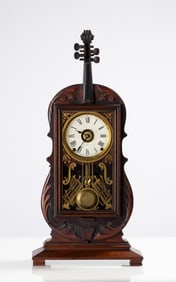 Fine & Rare Seth Thomas Violin Clock