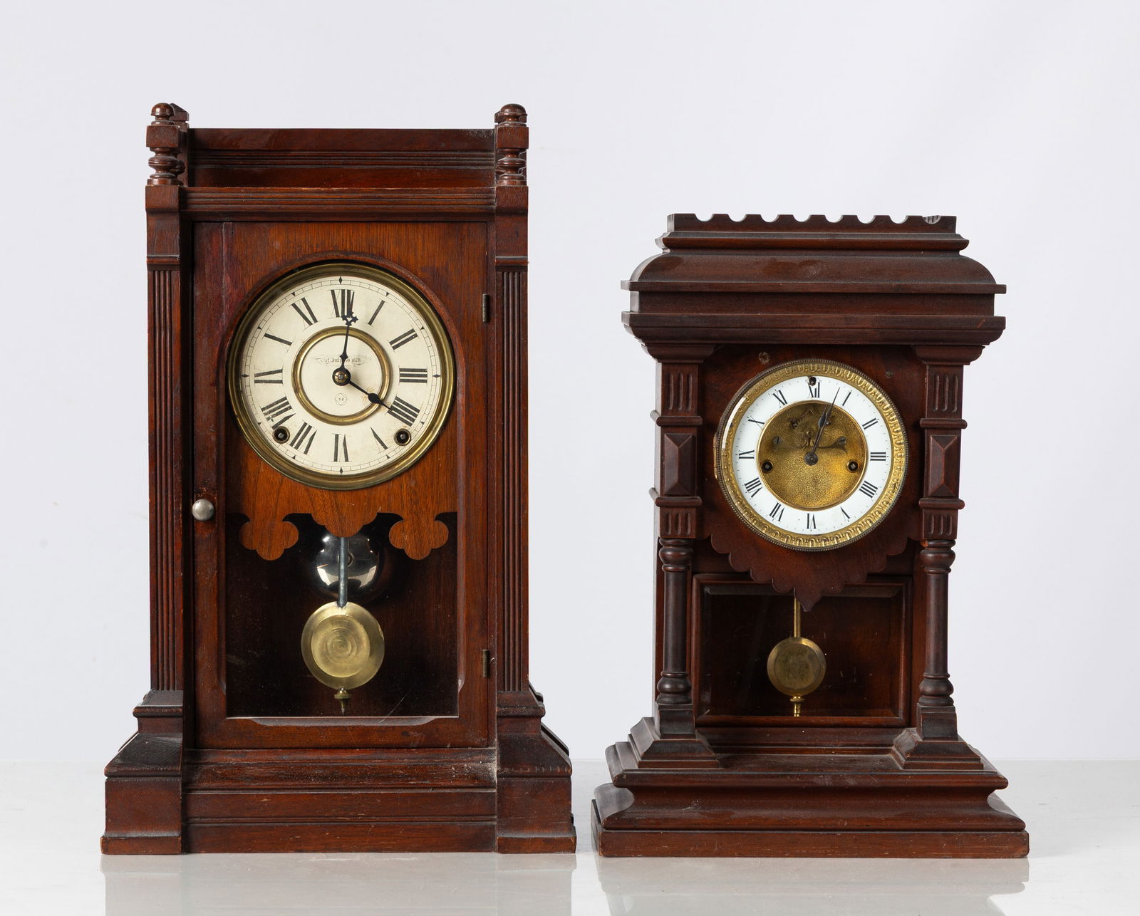 Seth Thomas & E. N. Welch Khedive Shelf Clocks (1 of 2)