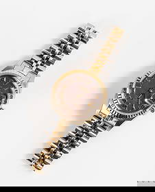 Ladies' Rolex Datejust Stainless Steel Black Mother of Pearl Dial Watch: Ladies' Rolex Datejust Stainless Steel Black Mother of Pearl Dial Watch Swiss-made. 18K gold and stainless steel. 26 mm Purchase Note: New customers purchasing silver, gold, or jewelry are required to