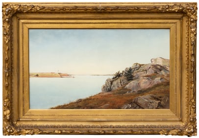 John F. Kensett (American, 1816-1872) Narragansett Coast