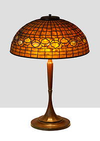Tiffany Studios Dichroic Acorn Lamp (1 of 8)