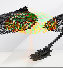 Handel Hollyhock Lamp (1 of 3)