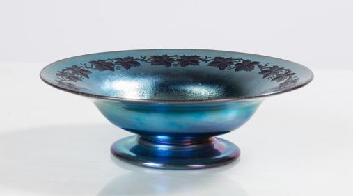 Tiffany Engraved Favrile Bowl