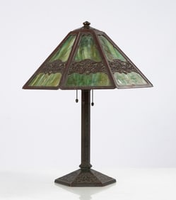 Handel Arts & Crafts Panel Lamp