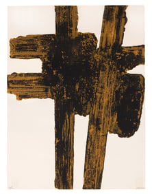 Pierre Soulages (French, 1919-2022) Eau-forte XVIII