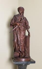 Gaston Veuvenot Leroux (French, 1854-1942) Guerrier Arabe (Arab Warrior)