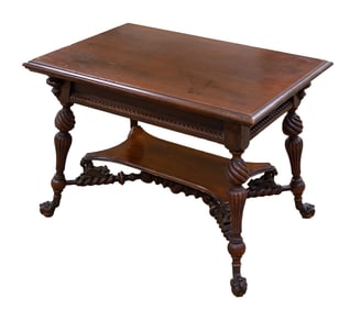 Merkin Mahogany Library Table