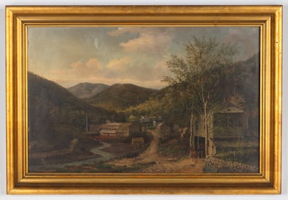 19th Century Mill Scene