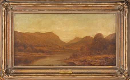 Charles Wilson Knapp (American, 1822-1900) On the Susquehanna