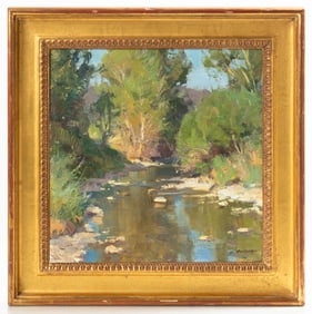 Clyde Aspevig (American, b.1951) Western Landscape