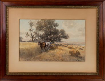 Frank F. English (1854-1922) Landscape